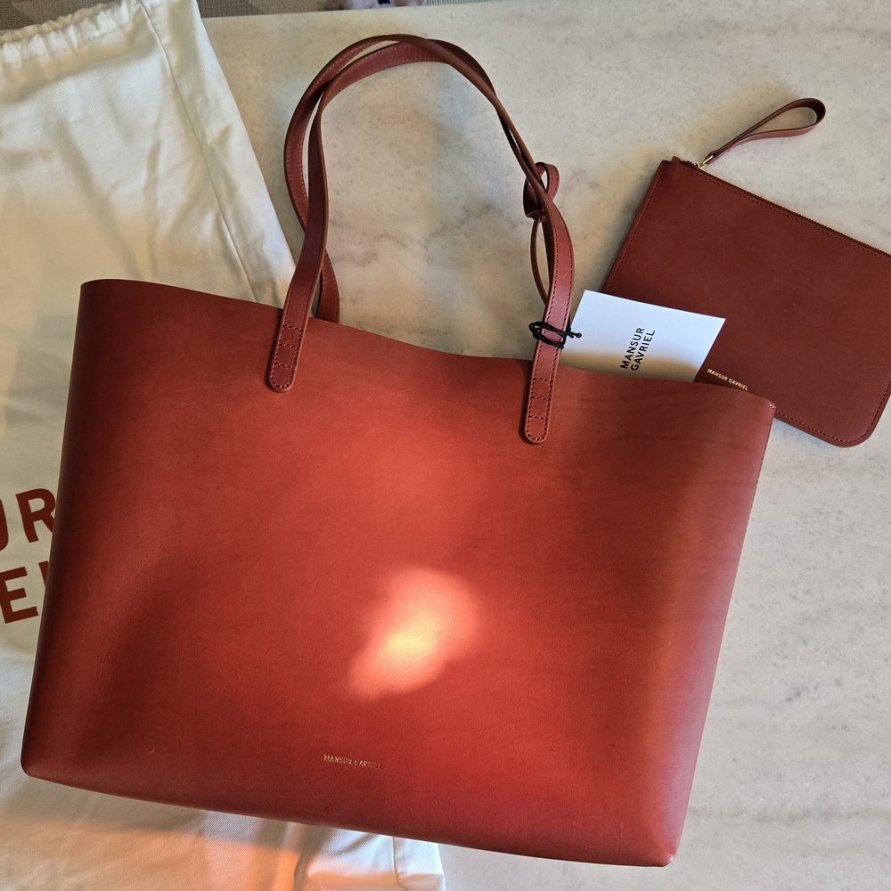 Mansur Gavriel Large Tote with Pouch